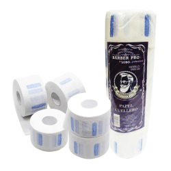 Papel Cuello Barber Pro 5 Rollos 100 Piezas