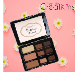 Paleta De Sombras Fatally Nude Beauty Creations 9 Tonos