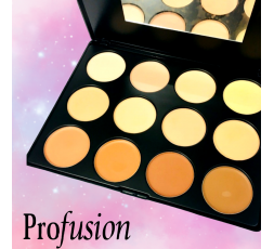 Contornos Y Bases Para Maquillaje Profusion 12 Tonos