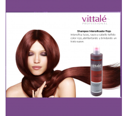 Shampoo Intensificador Rojo Vittalé 320ml