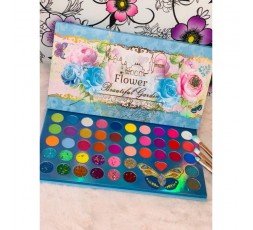 Paleta De Sombras Flower Beautiful Garden 46 Tonos Lemtosh