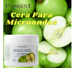 Cera Epilatoria Manzana Piel Sensible Para Microondas Passini 450g