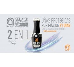 Base Y Top 2 En 1 No Wipe 15ml Na Nails