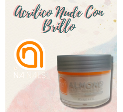 Polvo Acrílico Nude Con Brillos 4oz Na Nails