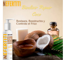 Aceite Biolexir Repair Coco Para Cabello Teñido Nefertiti 90ml