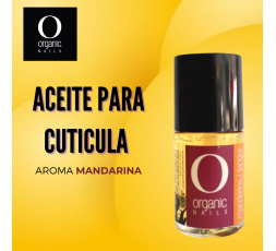 Aceite Para Cutícula Aroma Mandarina  15ml Organic Nails