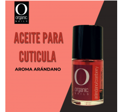 Aceite Para Cutícula Aroma Arándano 15ml Organic Nails