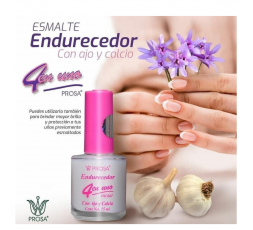 Endurecedor Secado Rápido Con Ajo Y Calcio 4en1 Prosa 15ml