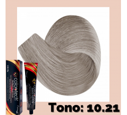 Color tech Tono Beige 10.21 Rubio Extra Claro Nacarado Cenizo