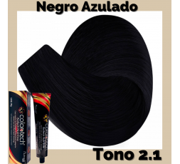 Color Tech Tinte Tono 2.1 Negro Azulado Tubo 90g
