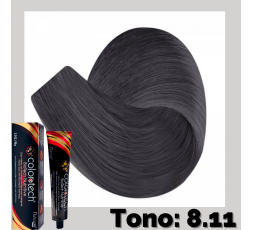 Color Tech Tinte Tono 8.11 Rubio Claro Cenizo Intenso Tubo 90g