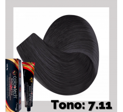 Color Tech Tinte Tono 7.11 Rubio Cenizo Intenso Tubo 90g