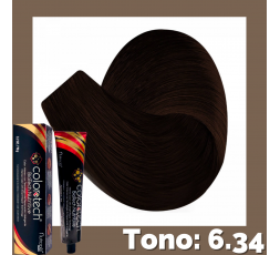 Color Tech Tinte 6.34 Rubio Oscuro Dorado Cobrizo Tubo 90g