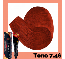 Color Tech Tinte 7.46 Rubio Rojizo Cobrizo Tubo 90g