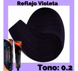 Colortech Tinte Chromo 0.2 Violeta Reflejo Nacarado Tubo 90g