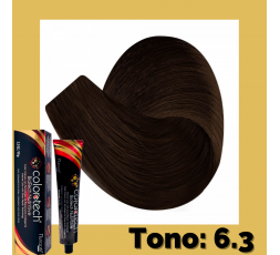 Color Tech Tinte Tono 6.3 Rubio Oscuro Dorado Tubo 90g