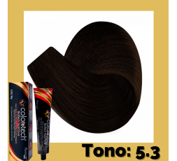 Color Tech Tinte Tono 5.3 Castaño Claro Dorado Tubo 90g