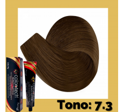 Color Tech Tinte Tono 7.3 Rubio Dorado Tubo 90g