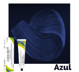 Color Tech Tinte Cabello Tono Fantasía Azul Tubo 90g
