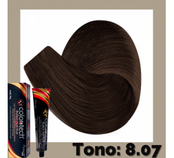 Color Tech Tinte Tono Anti Rojo 8.07 Rubio Claro Frio Tubo 90g