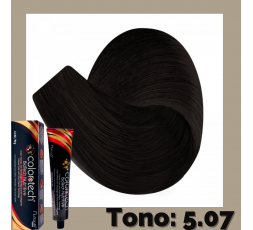 Color Tech Tono Anti Rojo 5.07 Castaño Claro Frio Tubo 90g