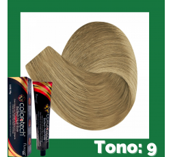 Color Tech Tinte Tono Natural 9 Rubio Muy Claro Tubo 90g