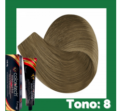 Color Tech Tinte Tono Natural 8 Rubio Claro Tubo 90g
