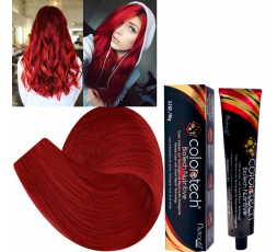 Color Tech Tinte Recargado R.666 Rojo Puro Intenso Tubo 90g