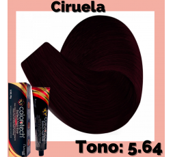 Color Tech Tinte 5.64 Castaño Claro Rojizo Cobrizo Tubo 90g