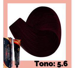 Color Tech Tinte Tono Rojo 5.6 Castaño Claro Rojizo Tubo 90g