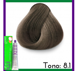 Kuul Tinte Tono 8.1 Rubio Claro Cenizo Tubo 90g