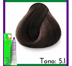 Kuul Tinte Tono 5.1 Castaño Claro Cenizo Tubo 90g