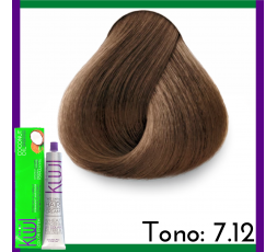 Kuul Tinte Tono 7.12 Rubio Cenizo Nacarado Tubo 90g