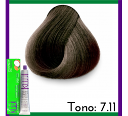 Kuul Tinte Tono 7.11 Rubio Cenizo Intenso Tubo 90g