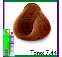 Kuul Tinte Tono 7.44 Rubio Cobrizo Intenso Tubo 90g