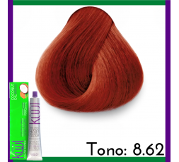 Kuul Tinte Tono 8.62 Rubio Claro Rojo Nacarado Tubo 90g
