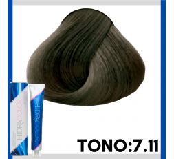 Hidracolor Tinte Tono 7.11 Rubio Cenizo Intenso Tubo 90g