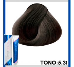 Hidracolor Tinte Tono 5.31 Castaño Claro Dorado Cenizo Tubo 90g