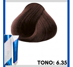 Hidracolor Tinte Tono 6.35 Rubio Oscuro Dorado Caoba Tubo 90g