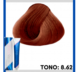 Hidracolor Tinte Tono 8.62 Rubio Claro Rojizo Nacarado Tubo 90g