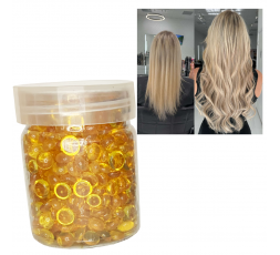 Capsulas De Queratina Para Aplicación de Extensiones 100 pzs