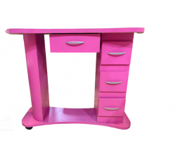 Mesa  para manicura profesional con 4 cajones
